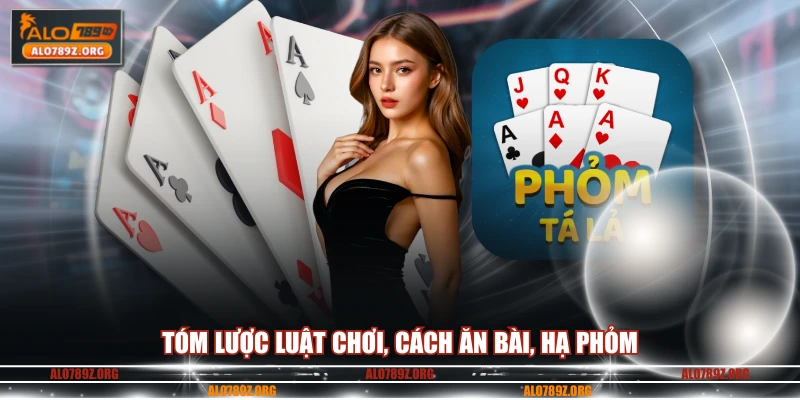 Tóm lược luật chơi, cách ăn bài, hạ phỏm